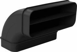Bosch HEZ9VDSB2 accessorio per cappa (Bosch HEZ9VDSB2 - 90 graders kanalbue)