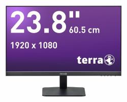 TERRA 2427W pantalla para PC 60,5 cm [23.8"] 1920 x 1080 Pixeles Full HD LCD Negro 