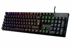 SureFire KingPin M2 teclado Juego USB QWERTY Nórdico Negro, Metálico 