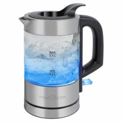 ProfiCook PC-WKS 1228 G tetera eléctrica 0,5 L 1600 W Negro, Acero inoxidable (warehouse 3----Prof Wasserkocher PC-WK)