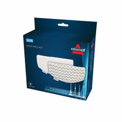 Bissell 2698 accesorio para trapeador Bayeta para mopa Blanco (BISSELL Mop Pad Kit Powerfresh 2234-18)