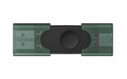 Kingston Technology DataTraveler 128GB USB-A + USB-C 3.2 Gen 1 DuoG2 (128GB USB-A + USB-C 3.2 GEN 1 - DATATRAVELER DUOG2)
