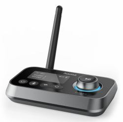 Hama Link.it duo 3,5 mm 10 m Negro (HAMA Audio Transmitter/Receiver Blueto)