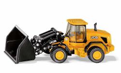 Siku JCB 457 WLS Modelo a escala de pala cargadora Previamente montado 1:87 (SUPER JCB 457 WLS Radlader [gelb/schwa)