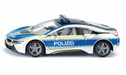 Siku BMW i8 Police Modello di auto della polizia Preassemblato 1:50 (Siku BMW i8 Police Politibilmodel Form)
