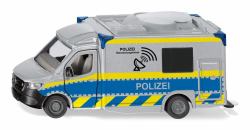 Siku Mercedes-Benz Sprinter Police Modelo a escala de furgón policial Previamente montado 1:50 (Siku Mercedes-Benz Sprinter Police Pol)