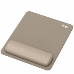 Fellowes Breyta 100142559 mouse pad Sand ([ON PROMO] FELLOWES BREYTA MOUSEPAD WRIST REST - SAND 100142559)