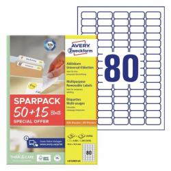 Avery L4732REV-65 etiqueta de impresora Blanco Etiqueta para impresora autoadhesiva 