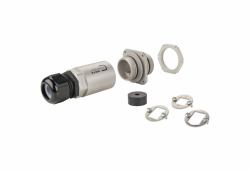 Metz CONNECT 14040100-E conector Negro, Blanco 