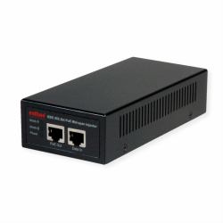 ROLINE 21.13.1203 adaptador e inyector de PoE Gigabit Ethernet 56 V 