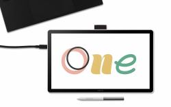 Wacom One 14 tableta digitalizadora Negro, Blanco 2540 líneas por pulgada 309 x 174 mm USB (One 14 Graphic Tablet Black, - White 2540 Lpi 309 X 174 Mm - Usb - Warranty: 12M)