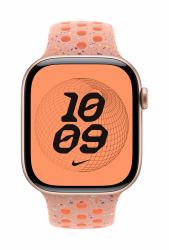 Apple Nike Sport Band Grupo de rock Rosa Aluminio, Fluoroelastómero (*46MM ALPENGLOW PINK NIKE SB - S/M)
