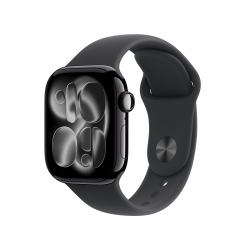 Apple Watch Series 11 OLED 42 mm Digital 374 x 446 Pixeles Pantalla táctil Negro Wifi GPS [satélite] (WATCH S11 GPS 42 JB ALU BLK SB M/L)