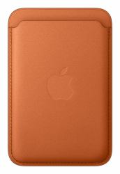 Apple MGH64ZM/A accesorio para teléfono móvil o smartphone Album para cartas (Apple - Wallet for mobile phone / credit card - MagSafe compatibility - microtwill, FineWoven - fox orange)