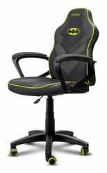 Trust 25786 video game chair PC gaming chair Padded seat Black, Yellow (25786 Trust GXT703BM REVVO KIDS CHAIR BATMAN)