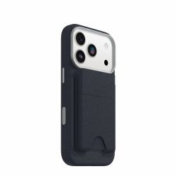 OtterBox Symmetry Series - Astuccio per carta di credito - CompatibilitÃ  MagSafe - pelle di cactus, poliuretano - sentimento blu