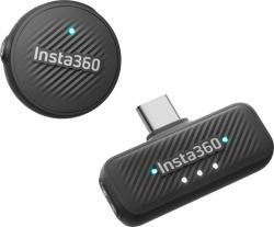Insta360 Mic Air [1 TX + 1 RX] Micrófono para cámara (Insta360 Mic Air Bundle [Black])
