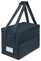 Leitz 67240089 caja de almacenaje Bolsa de almacenamiento Rectangular Tela Gris (Leitz Fabric Compact Hot Desking Work Bag with Lid)