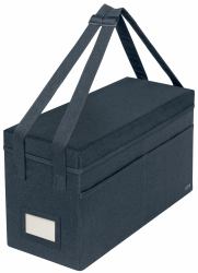 Leitz 67230089 caja de almacenaje Bolsa de almacenamiento Rectangular Tela Gris (Leitz Fabric Hot Desking Work Bag with Lid)