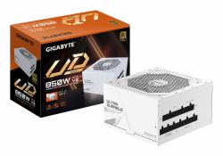 GIGABYTE UD850GM PG5 V2 ICE Alimentatore – PCIe Gen 5.1, 80 PLUS Gold, Design completamente modulare, Ventola da 120 mm, Compatibile con ATX 3.1, Spina EU (GIGABYTE 850W GOLD F/M UD850GM PG5 ICE)