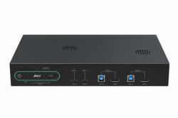 AVer HUB30 Matriz de conmutación de presentación multimedia 150 W (4K BYOM 4x2 USB and HDMI - switch with IA functions and - USB-C power deliver. For small and medium rooms.)