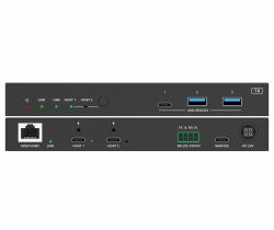 Vivolink VLUSBCEXT2X2 estensore KVM (USB3.2 Gen 1 Extender [100m] - with Dual USB-C in & Video - out - Warranty: 36M)