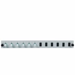 EFB Elektronik SB-FP-6SC-S-OM4 accesorio para panel de conexiones (ASS. PANEL 12P 6 X LC DUP C OM4 - FRONT PANEL GRAY)
