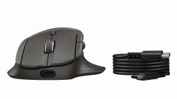 HP Mouse wireless 785M a scrolling ultraveloce (HP 785M - Mouse - right-handed - optical - 6 buttons - wireless - Bluetooth, 2.4 GHz - USB wireless receiver - black)