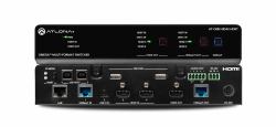 Atlona AT-OME-MS42-HDBT matriz de conmutación Matriz de conmutación AV 104 W (AT-OME-MS42-HDBT - 4x2 Matrix Switcher with USB Hub and HDBaseT Input)