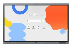 Samsung LH65WAFPLGC pizarra blanca interactiva 165,1 cm [65"] 3840 x 2160 Pixeles Pantalla táctil Negro, Gris (E-BOARD WA65FX-P)