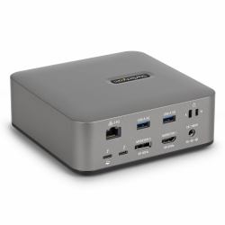 StarTech.com Docking Station Universal Thunderbolt 5 - 4K 144Hz/8K 60Hz - 120Gbps de Pico de Ancho de Banda - Carga PD 140W para Portátiles - 30W de Carga para Móviles - USB 10Gb - LAN Ethernet 2...