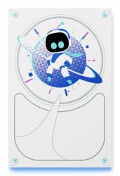 Seagate Game Drive Astro Bot disco rigido esterno 5 TB 2.0/3.2 Gen 1 [3.1 Gen 1] Bianco, Blu (5TB ASTRO BOT LIMITED EDITION - GAME DRIVE)