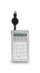 BakkerElkhuizen S-board 840 Numeric tastierino numerico PC USB Grigio chiaro, Bianco (A BakkerElkhuizen product. The S-Board 840 USB number pad- is designed to fit/sit alongside the S-Board [part n...