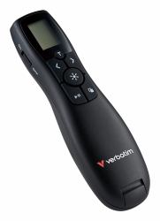Verbatim 32364 puntatore wireless RF Nero (Keynote Wireless Presenter - with LCD display - Warranty: 24M)