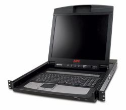 APC AP5717UK consola de rack 43,2 cm [17"] Negro (APC 17 INCH RACK LCD CONSOLE DRAWER)