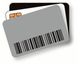 Zebra 104523-125 scheda in plastica vuota (ZEBRA WHITE PVC 20MIL CARDS - [ 500 PER BOX ])