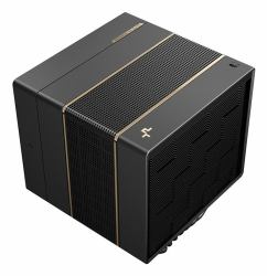 DeepCool ASSASSIN VC ELITE Procesador Refrigerador de aire 120/140 mm Negro 1 pieza[s] (DeepCool ASSASSIN VC ELITE Black Dual-Tower CPU Cooler Vapor Chamber Base, 7 Heatpipes, 300W TDP, Quiet Dual ...