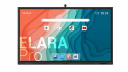 Newline Elara Pro pizarra blanca interactiva 190,5 cm [75"] 3840 x 2160 Pixeles Pantalla táctil Negro (Newline TT-7523QCA+ 75" Elara Pro Android 13, Cast+, Interactive Touch Screen with Camera)