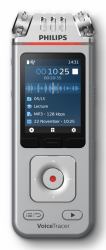 Philips DVT4115 Digital Voice Tracer Tarjeta flash Cromo, Plata (DVT4115 Digital Voice Tracer 3 mic, App control, Semble AI Voucher DVT4115/00)
