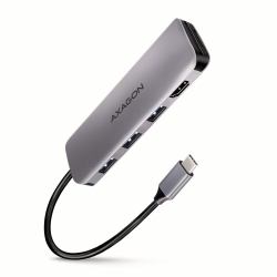 Axagon HMC-HCR3A 3x USB-A+ HDMI+ SD/microSD USB-C 3.2 Gen 1 hub 20cm Alámbrico USB 3.2 Gen 1 [3....