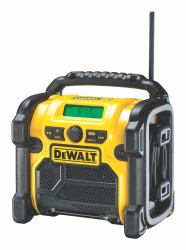 DeWALT DCR020-QW radio Portable Digital Black, Yellow (DeWALT DCR020-QW radio BÃ¦rbar Digital)
