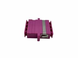 Lanview LVO-SC-CON-OM4 connettore per fibra ottica Femmina/Femmina (SC/UPC Female - SC/UPC Female - OM4 Duplex Fibre Adapter - Violet - Warranty: 300M)
