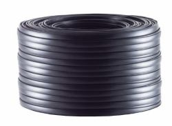 Microconnect MC-PHONE8-100BL cable telefónico 100 m Negro (Telephonecable 8-leads flat - black 100m - Warranty: 25M)