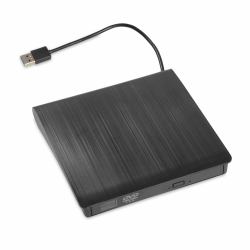 iBox IED02 unidad de disco óptico DVD-ROM Negro 