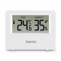 Hama 00222222 termómetro ambiental Estación meteorológica electrónica Interior Blanco (EBRO THERM/HYGROMETER DIGITAL WHITE)