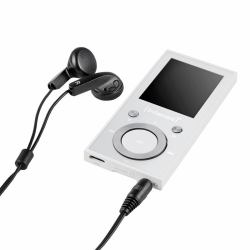 Intenso Reproductor MP3 Video Scooter BT 64 GB – Bluetooth 5.0, pantalla LCD de 1,8", USB-C, lector de tarjetas microSD, 18 h de autonomía, reproductor de música y vídeo, blanco (Video Scooter...