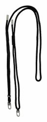 Mobilis 001397 accesorio para teléfono móvil o smartphone Cordón (ADJUSTABLE LANYARD - BLACK - 2 - ATTACHMENT POINTS 2 SOFT O-RINGS)