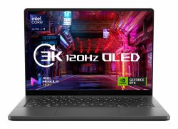 ASUS ROG Zephyrus G14 GU405AP-SY004W Intel Core Ultra 9 386H Portátil 35,6 cm [14"] 3K 32 GB LPDDR5x-SDRAM 1 TB SSD NVIDIA GeForce RTX 5070 Wi-Fi 7 [802.11be] Windows 11 Home Gris (ASUS ROG Zephyr...