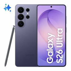 Samsung Galaxy S26 Ultra 17,5 cm [6.9"] SIM doble Android 16.0 5G USB Tipo C 12 GB 256 GB 5000 mAh Violeta (Samsung SM-S948B Galaxy S26 Ultra Dual Sim 12+256GB cobalt violet)