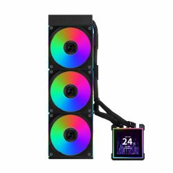 Lian Li HydroShift II LCD-S 360 CL Processore Kit di raffreddamento a liquido 12 cm Nero 1 pz (Lian Li HydroShift II LCD-S 360CL All In One CPU Cooler - Black)